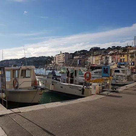 Centre 100 M Du Port Place Parking Apartmán Cassis